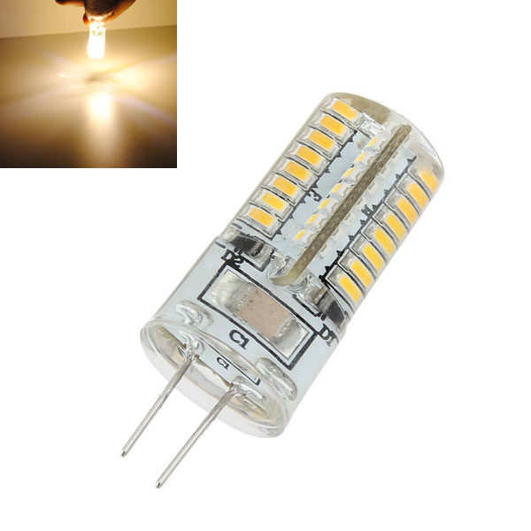 new arrival g4 3w warm white 60 smd 3014 led corn light bulbs ac 220-240v