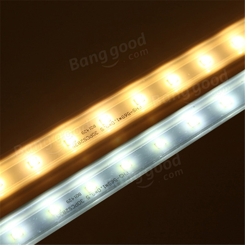 new t5 28cm 3w white/warm white led rigid strip tube light ac 220v
