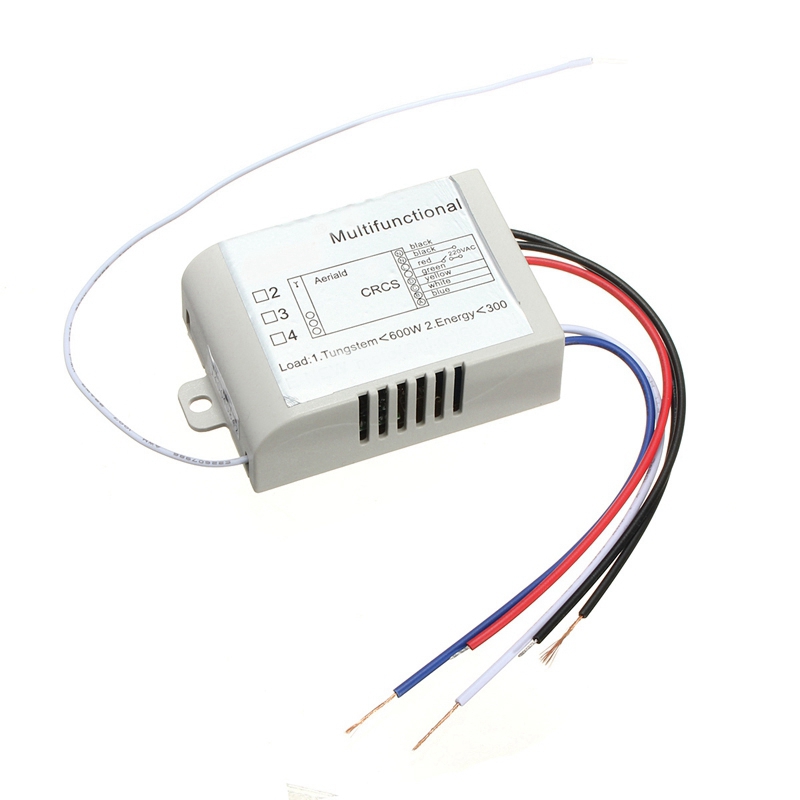 on/off 2 ways digital wireless wall lamp switch remote controller receiver transmitter 220v