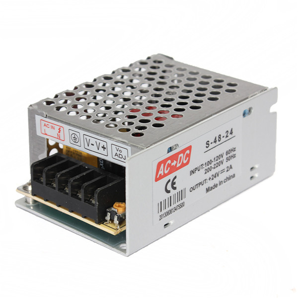 original ac 100v-240v to dc24v 2a 48w voltage transformer switch power supply for led strip led control led switch led display original ac 100v-240v to dc24v 2a 48w voltage transformer switch power supply for led strip led control led switch led display