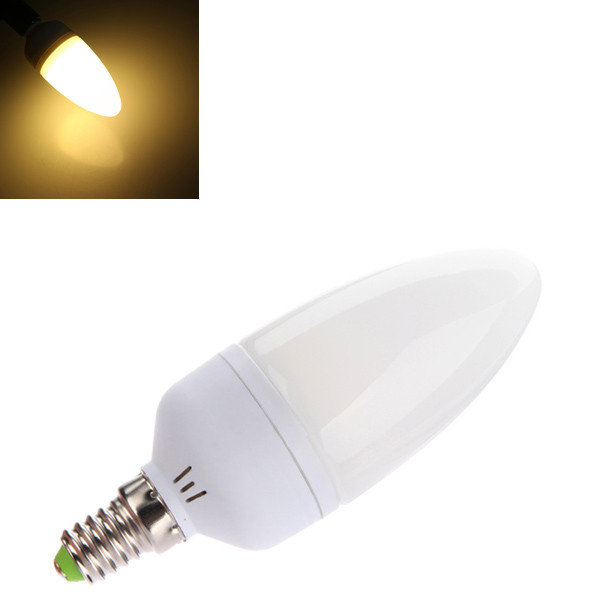 overvalue e14 12 smd 5050 led warm white energy saving candle lights home lamp bulb 220v