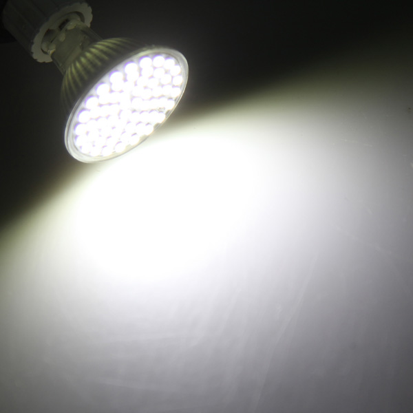 overvalue mr16 60 led 3528 smd pure white energy saving spotlight home spot lights lamp bulb 220v 250lm