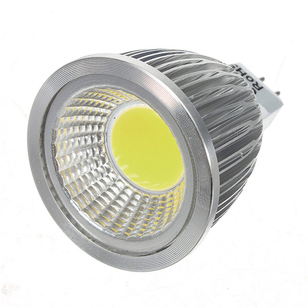overvalue mr16 dimmable led cob smd high power spotlight down light lamp cold white warm white dc/ac12v