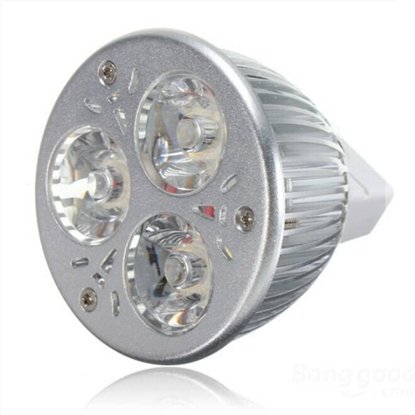 overvalue mr16 gu5.3 6w 3 led cool white warm white high power spotlight spot lights lamp bulb dc12v