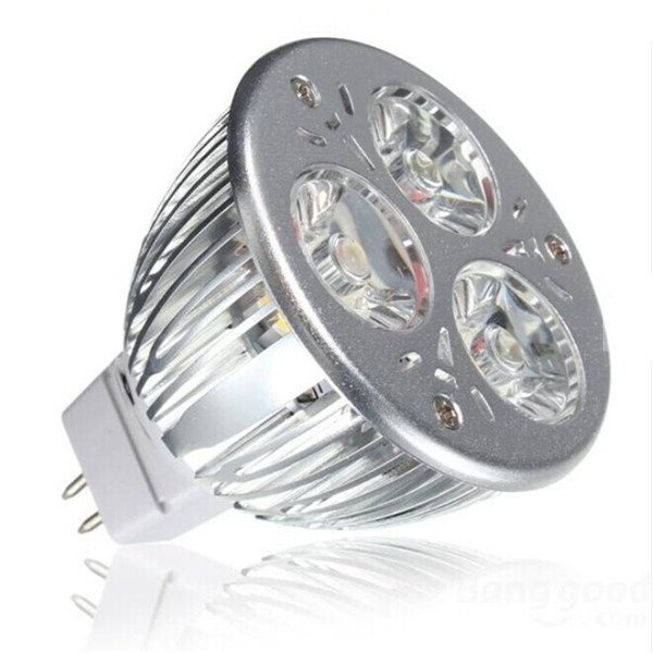 overvalue mr16 gu5.3 6w 3 led cool white warm white high power spotlight spot lights lamp bulb dc12v