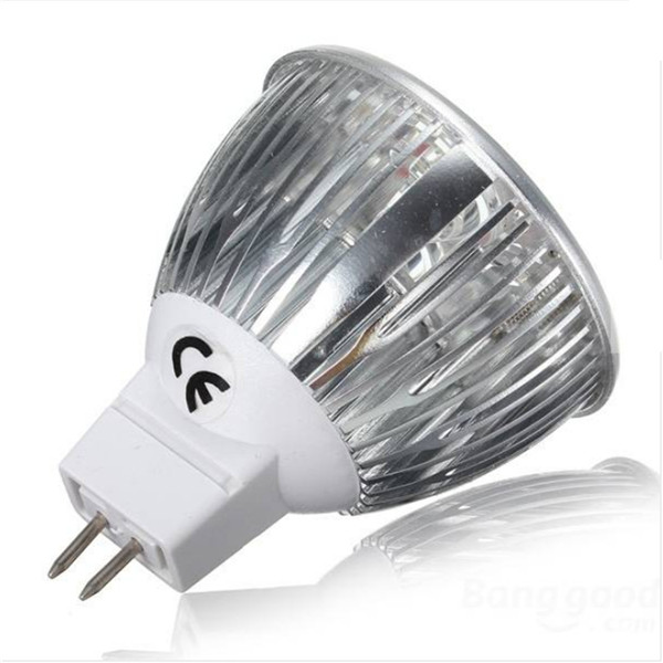 overvalue mr16 gu5.3 6w 3 led cool white warm white high power spotlight spot lights lamp bulb dc12v