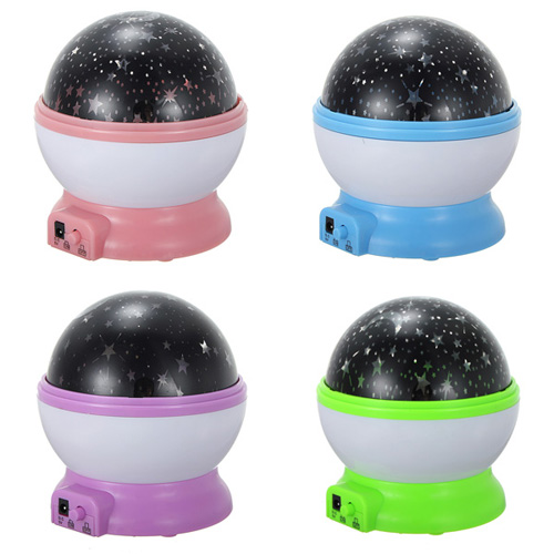 rotation romantic room lamp cosmos starry star night light sky projector usb home decoration great gift baby care