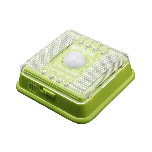 wireless infrared 8 led night light lamp bulb pir auto sensor motion detector white red blue green black