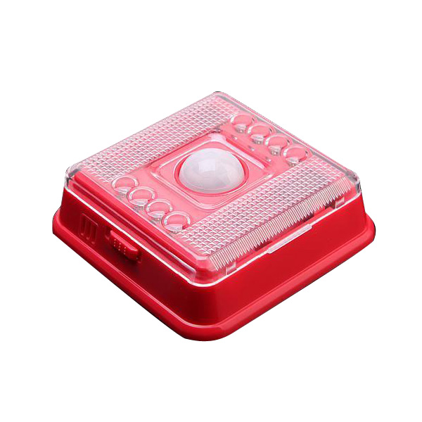 wireless infrared 8 led night light lamp bulb pir auto sensor motion detector white red blue green black