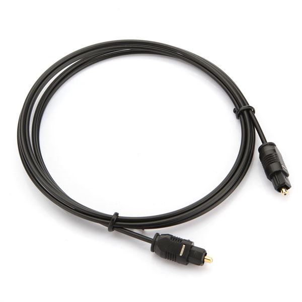 1.5m 5ft digital fibre optical audio toslink md dvd gold adapter cable lead plug black 1.5m 5ft digital fibre optical audio toslink md dvd gold adapter cable lead plug black