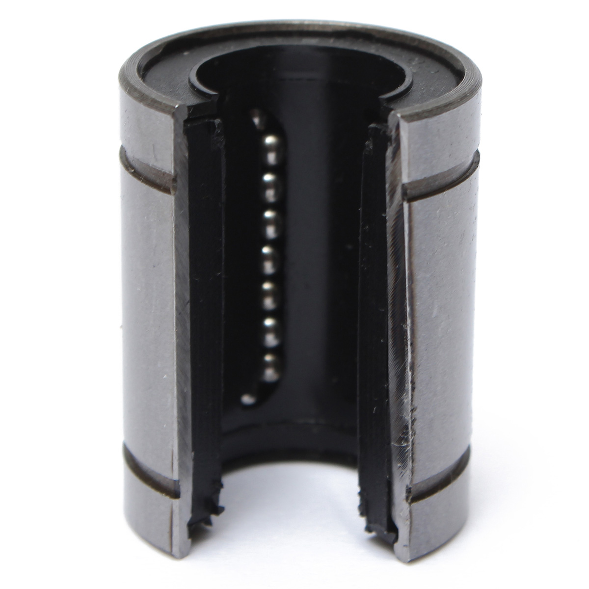 best promotion! steel 1pc lm16uuop 16mm shaft round open type linear ball bearing steel silver new