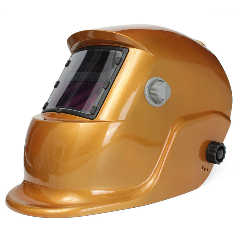 best promotion ! top selling golden color solar auto darkening welding helmet mask for welder best promotion ! top selling golden color solar auto darkening welding helmet mask for welder