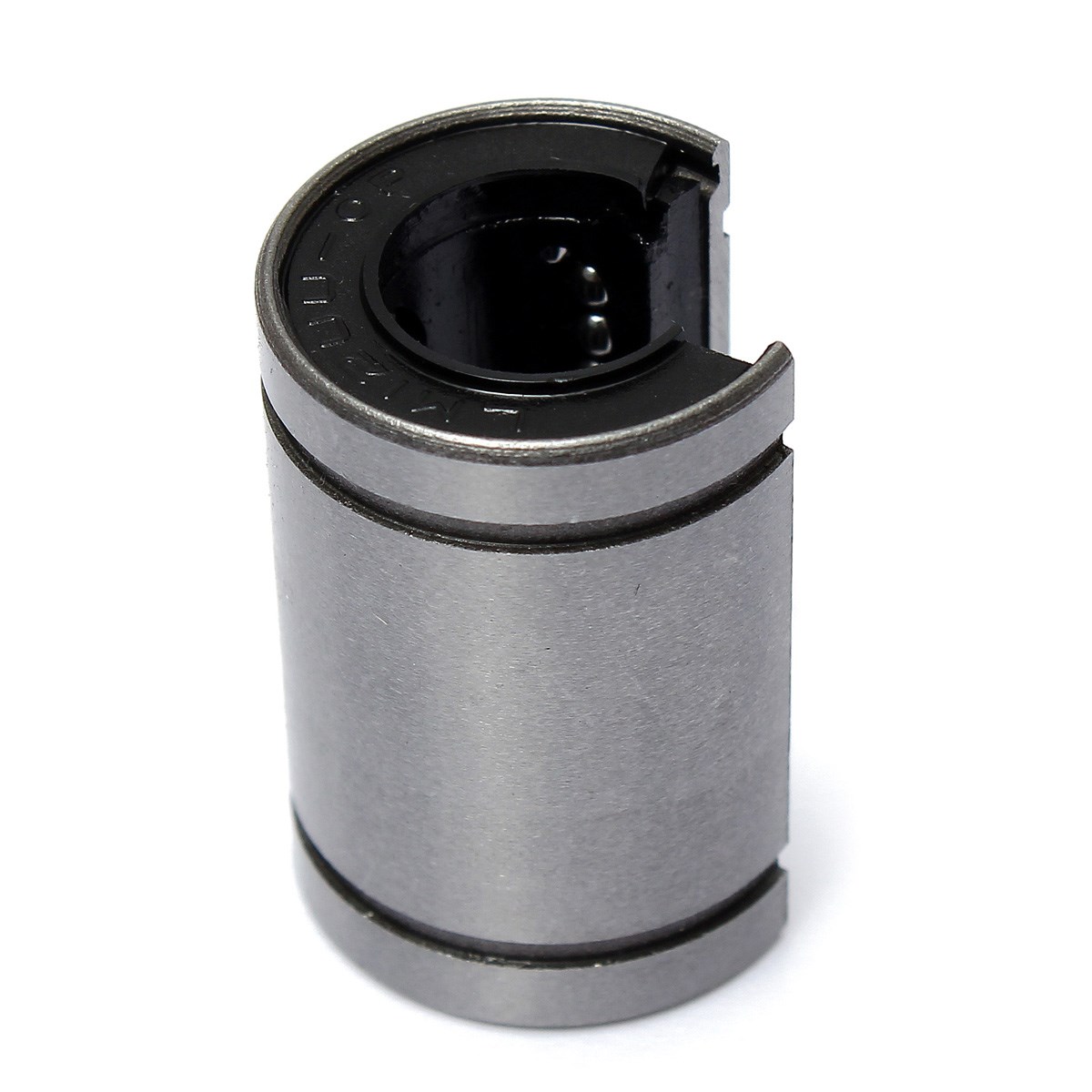 brand new 1pcs 12mm shaft round open type linear ball bearing steel silver excellent quality