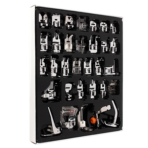 new arrvial!!! sewing machine presser foot feet kit set 32pcs for brother singer janome