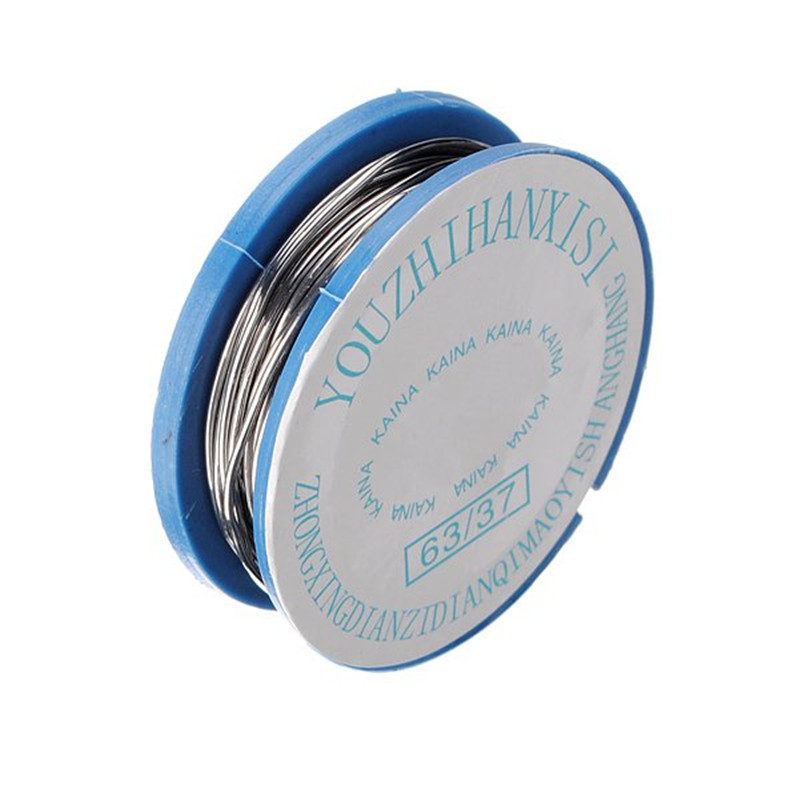 original new 0.8mm 63/37 tin lead rosin core solder soldering welding wire reel flux 2.0% original new 0.8mm 63/37 tin lead rosin core solder soldering welding wire reel flux 2.0%