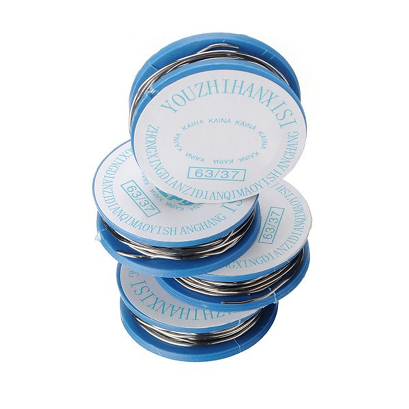 original new 0.8mm 63/37 tin lead rosin core solder soldering welding wire reel flux 2.0%