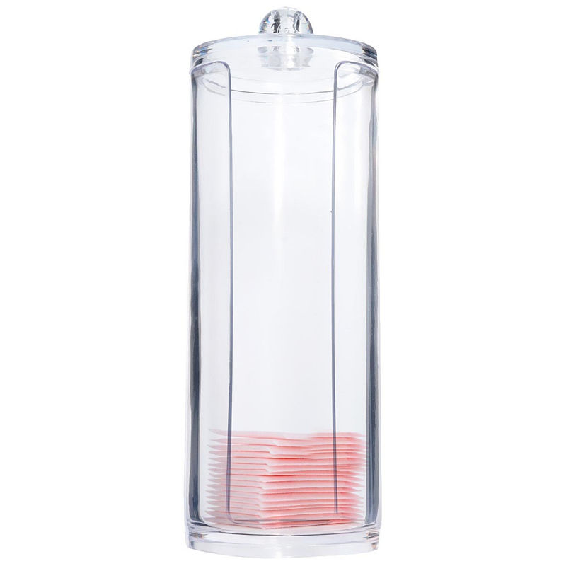 17x6.8cmtransparent round acrylic container storage case make up cotton pad box nail art remover paper wip 17x6.8cmtransparent round acrylic container storage case make up cotton pad box nail art remover paper wip