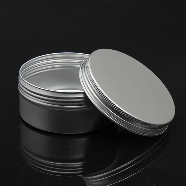 20pcs/lot 150ml empty aluminum jar with screw lid aluminum container for cream ointment hand cream storage