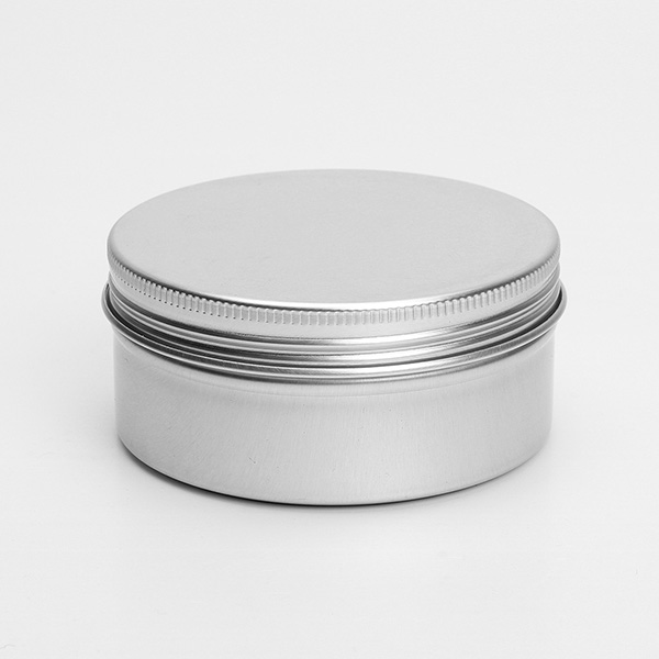 20pcs/lot 150ml empty aluminum jar with screw lid aluminum container for cream ointment hand cream storage