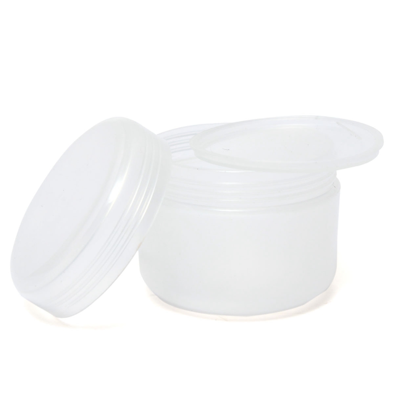 brand new!!! empty jar pot cosmetic cream lotion bottle container screw lid with inner lid