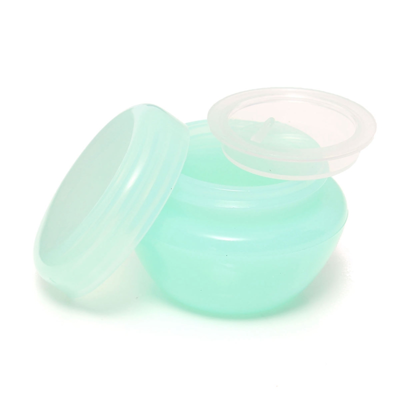 modern design 10ml empty jar pot cosmetic cream bottle container screw lid with inner lid excellent quality