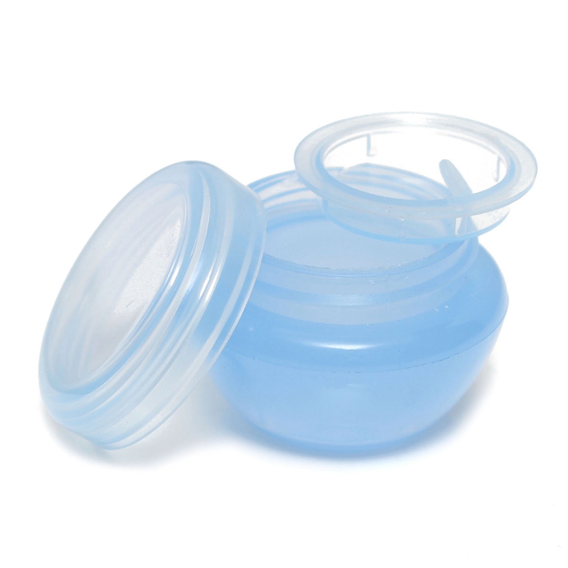 modern design 10ml empty jar pot cosmetic cream bottle container screw lid with inner lid excellent quality