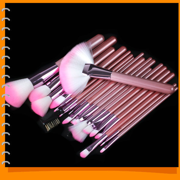 professional 22pcs metal cosmetic brush set facial makeup tools eyebrow eyeshadow foundation concealer lip brushes set with bag professional 22pcs metal cosmetic brush set facial makeup tools eyebrow eyeshadow foundation concealer lip brushes set with bag