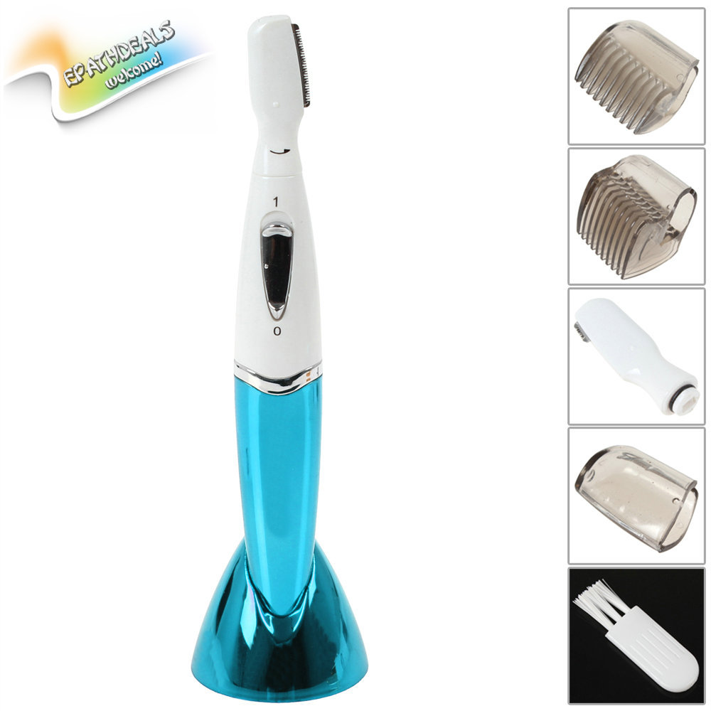 washable wet and dry electric women epilator for bikini mini eyebrow trimmer body face hair shaver epilator for women female