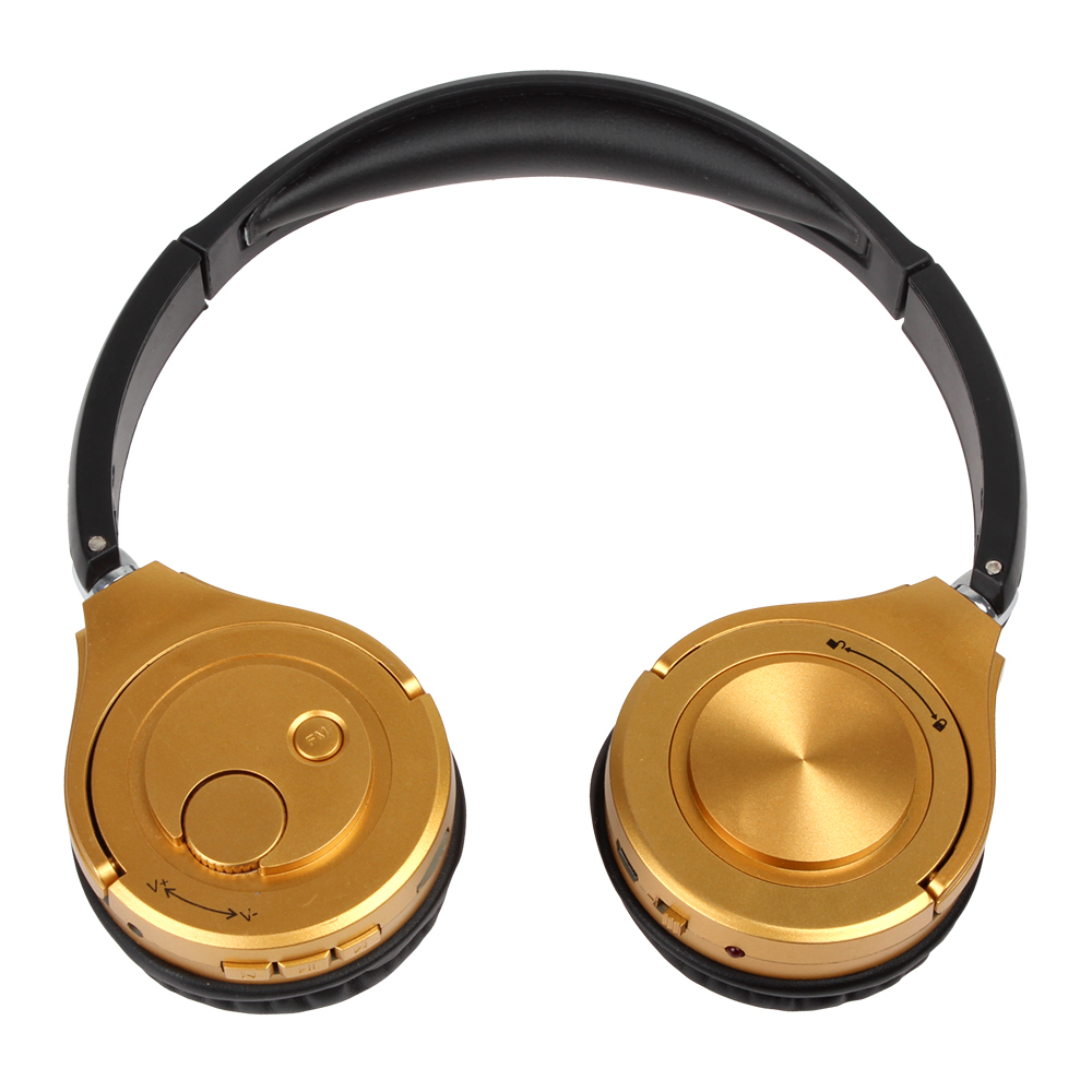 fashion high-end sports headset earphone stereo music headphone mp3 with rotating & folding design support tf card and fm radio
