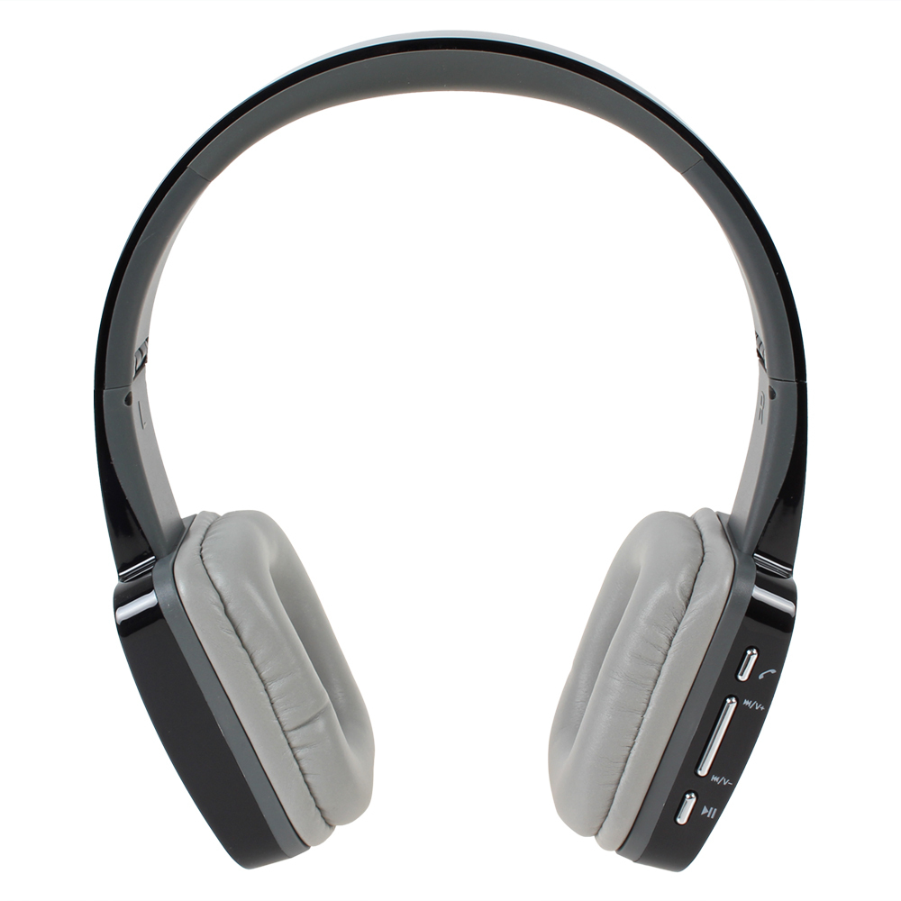foldable adjustable wireless bluetooth v2.1+edr headset stereo noise canceling bluetooth headphone earphone for pc / smartphone