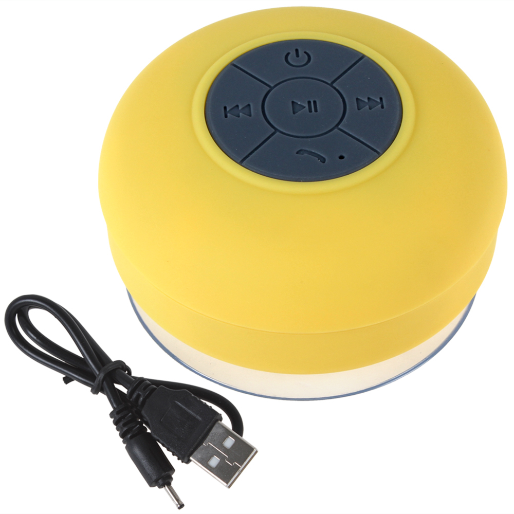 portable waterproof wireless bluetooth v3.0 shower speaker stand support car hands call & music for mobile phone