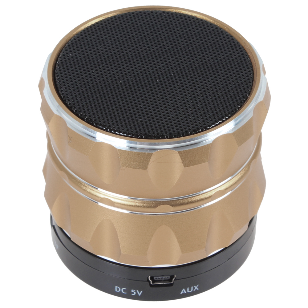 wireless bluetooth speaker hands- metal mini portable stereo speaker for iphone ipad samsung mobile phone mp4 mp3 tablet pc