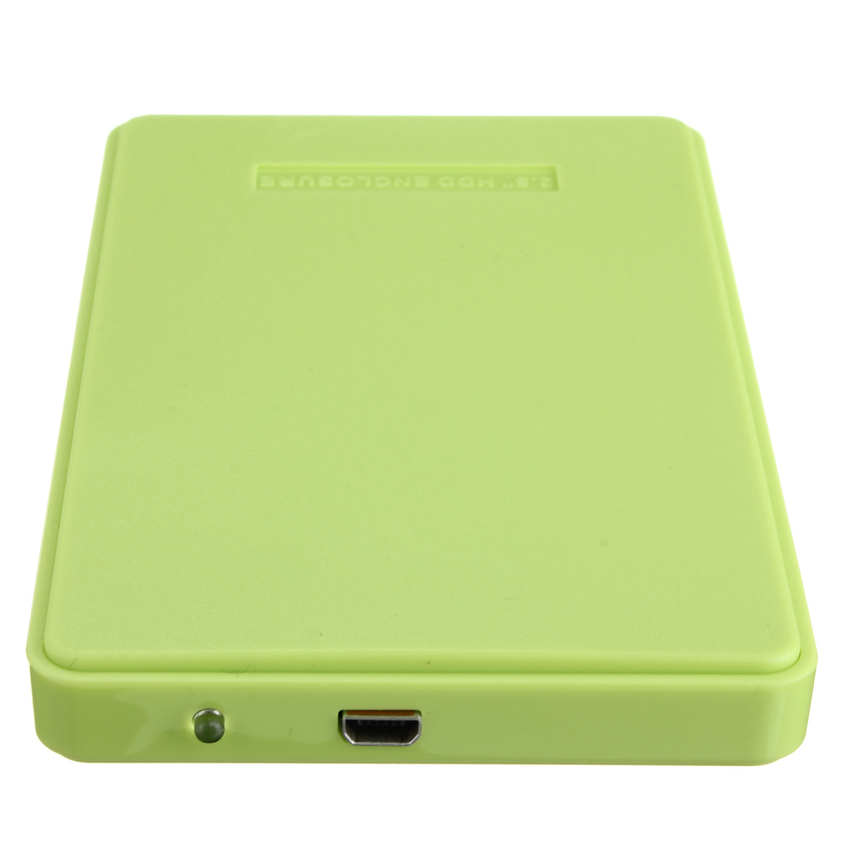 modern simple slim and portable usb 3.0 enclosure external hard case for sata 2.5 hard disk drives hdd desktop laptop colorful