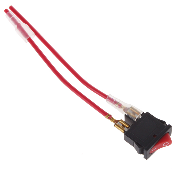 2 wires square shape lock switch & mini motorcycle parts push button switch motorbike switch