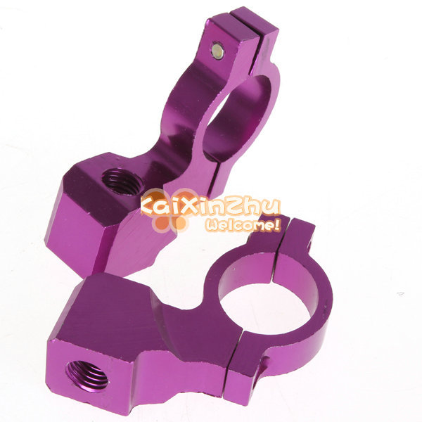 universal 9mm stud motorcycle rearview mirror mount holder adapters aluminum clamp