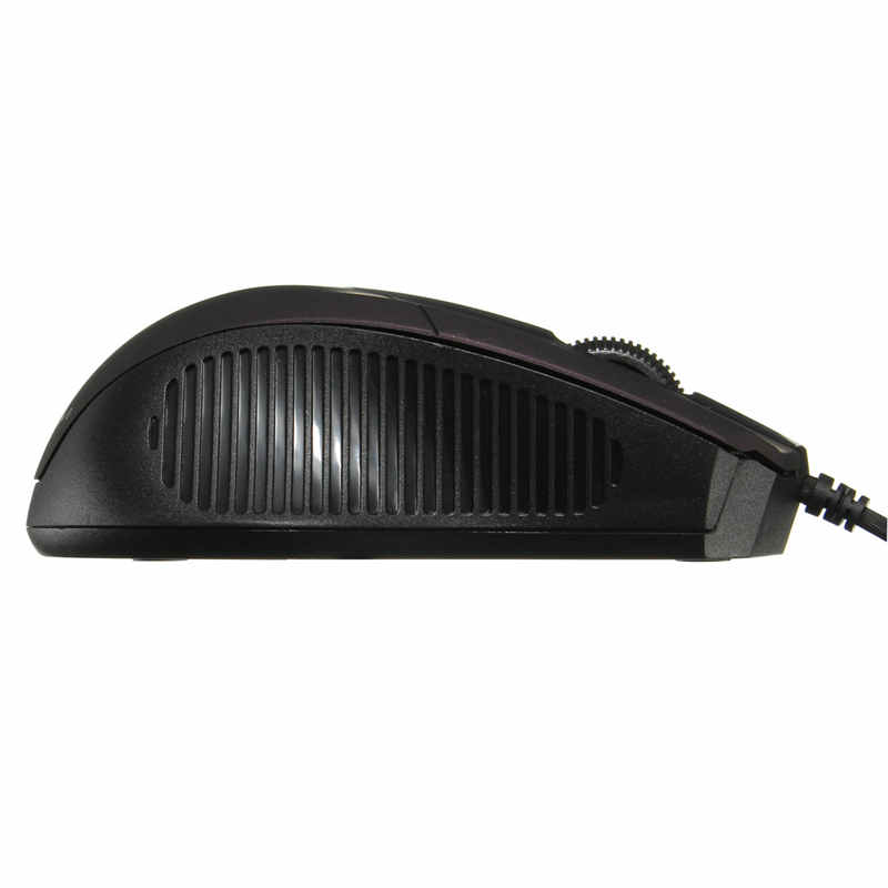 1pc usb wired office mouse scroll wheel 4 button 1000dpi for computer desktop pc (random color)