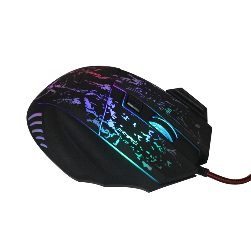 2015 new arrival 5500 dpi 7 button led optical usb wired mouse gamer mice computer mouse gaming mouse for pro gamer