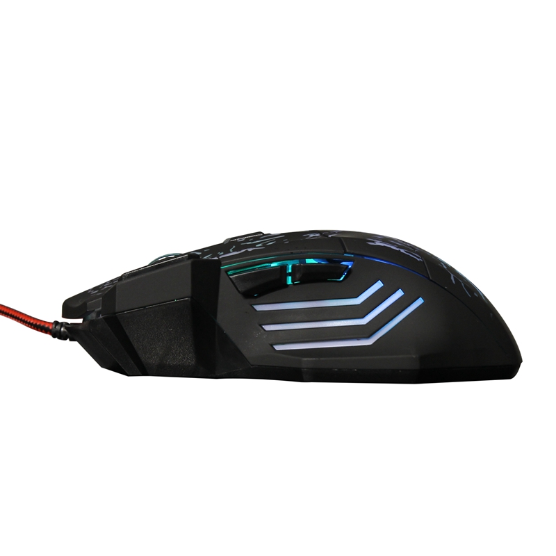 2015 new arrival 5500 dpi 7 button led optical usb wired mouse gamer mice computer mouse gaming mouse for pro gamer