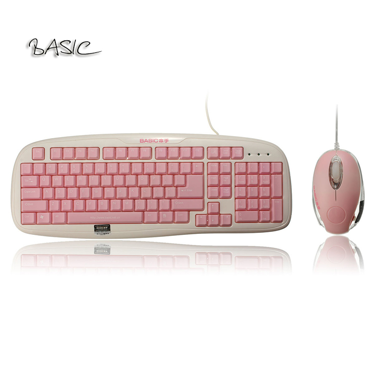 basic k8803+m308 cute for pink keyboard and mouse combos waterproof keyboard fashion mice ultrathin keys for pc laptop tablet pc basic k8803+m308 cute for pink keyboard and mouse combos waterproof keyboard fashion mice ultrathin keys for pc laptop tablet pc