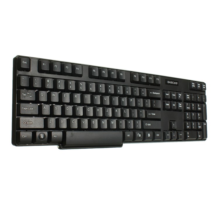 basic t-2600 2.4ghz 10 meters mini usb reciever wireless 104 keys keyboard and 1600 dpi mouse combos for pc laptop tablet p