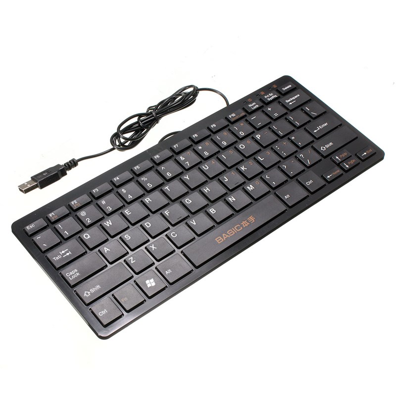 basic x500 portable black mino ultra slim x architecture keyboard 78 keys comfortable mute keyboard for pc notebook laptop etc