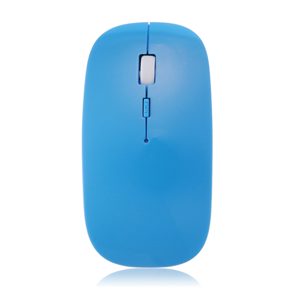 brand new blue wireless mouse 2015 new ultra thin usb optical 2.4g receiver super slim for pc laptop computer desktop