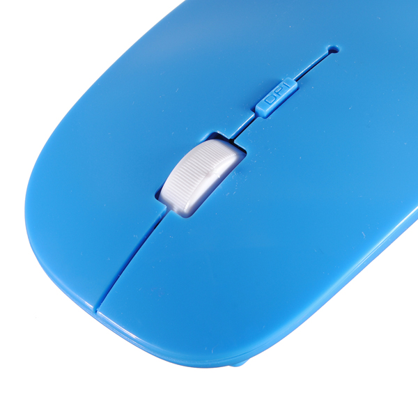 brand new blue wireless mouse 2015 new ultra thin usb optical 2.4g receiver super slim for pc laptop computer desktop