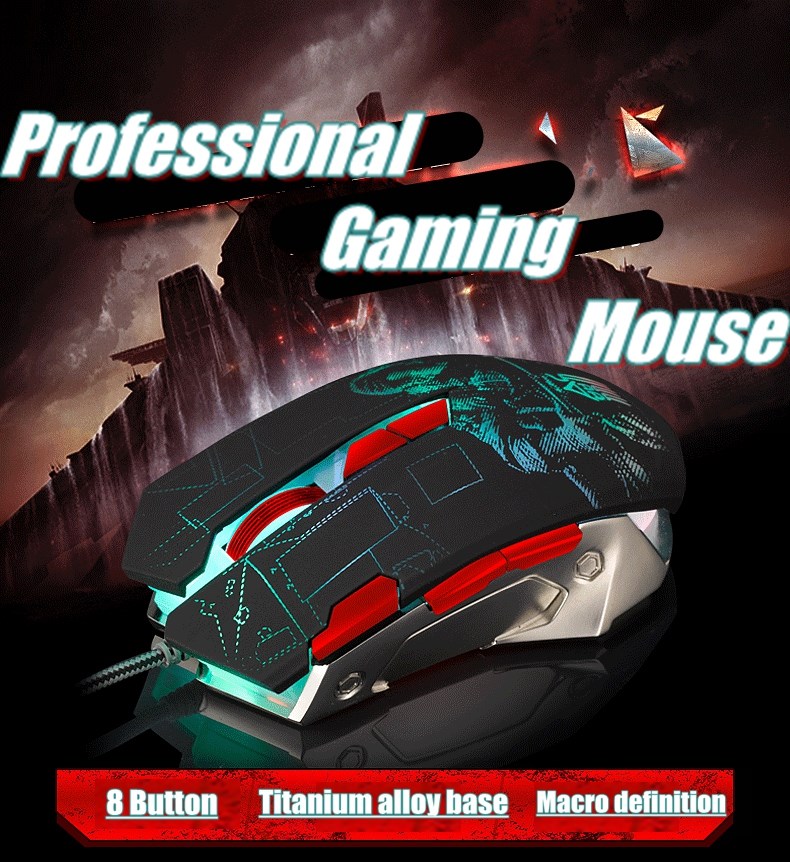brand new js-l8 3200dpi adjustable 3d 8 button computer notebook gaming usb wire game mouse mice lol cf wow brand new js-l8 3200dpi adjustable 3d 8 button computer notebook gaming usb wire game mouse mice lol cf wow