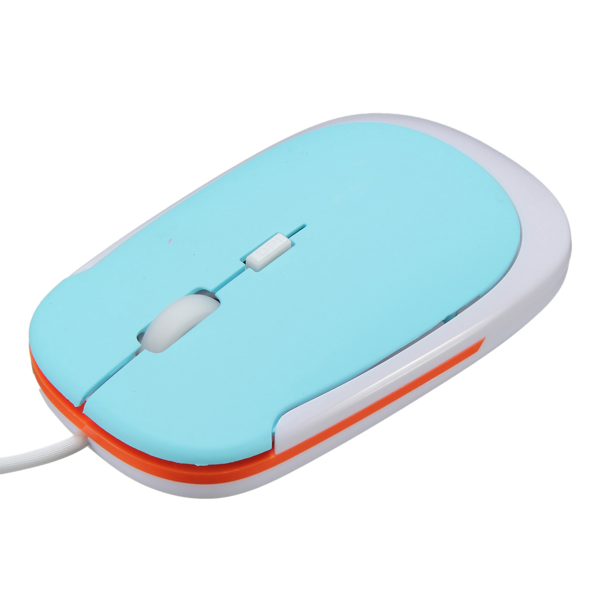 brand new usb wired 1600dpi optical slim ultra thin mouse mice for computer laptop(random color)