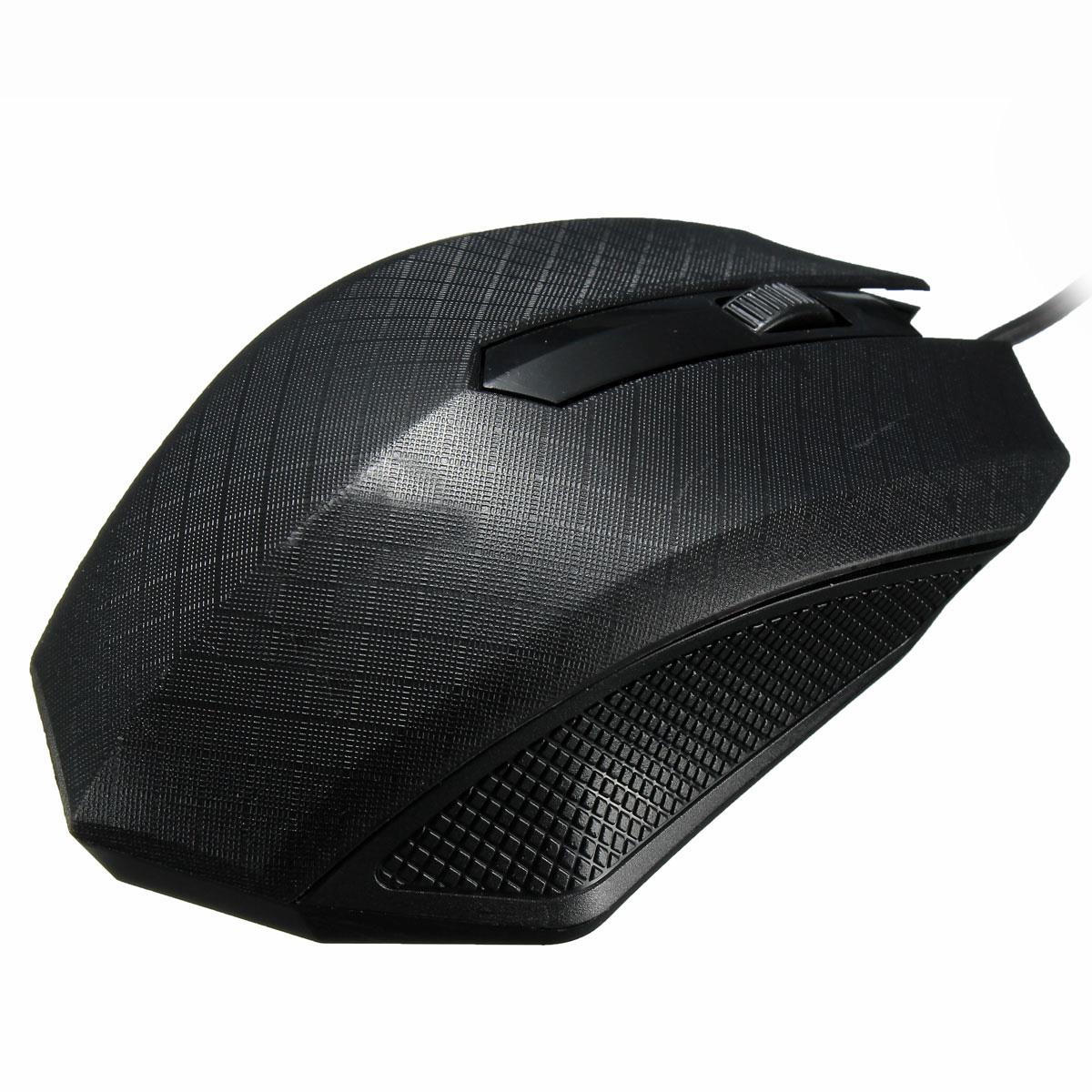 brand new usb wired optical 2400dpi gaming game mouse mice scroll wheel 4 buttons silence for computer laptop pc (random color)