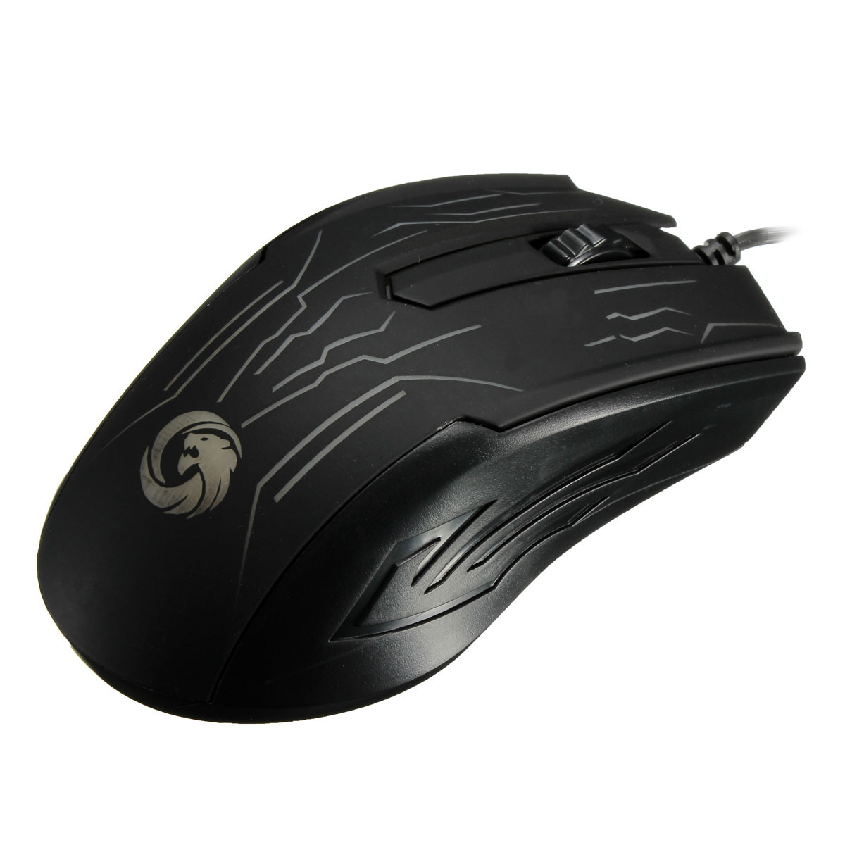 brand new usb wired optical scroll wheel 1200dpi backlight gaming game mouse mice lighting 3 buttons for computer