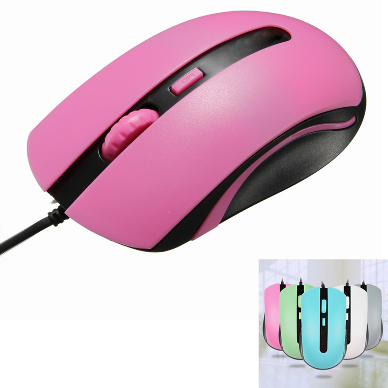 candy color usb wired mouse scroll wheel 4 buttons 1600 dpi for laptop desktop (random color) candy color usb wired mouse scroll wheel 4 buttons 1600 dpi for laptop desktop (random color)