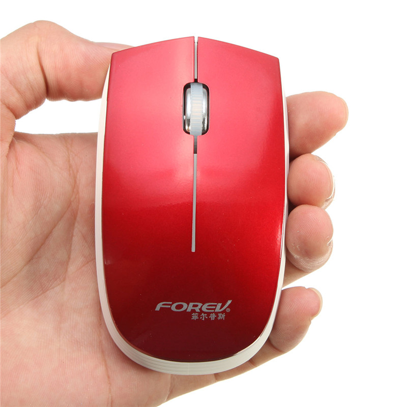 forev fv-108 2.4g usb optical wireless mini mouse for computer laptop 10m working distance 2.4g receiver mouse mice with battery