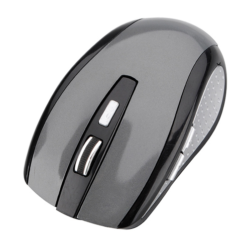 gray computer mouse 2.4g optics gaming mouse candy color wireless mouse laptop desktop mouse